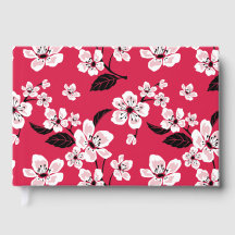 CHERRY BLOSSOM - PATRÓN SAKURA EN ROJO