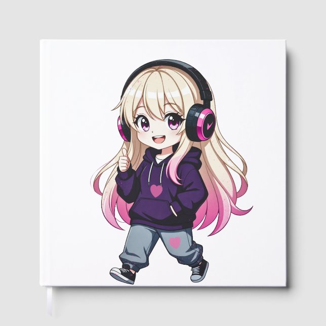 Libro De Visitas Chibi Funny (Anverso)