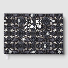 Libro De Visitas Chimigos - Chihuahuas y Diamantes Fiesta Art Deco