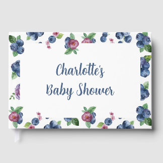 Libro De Visitas Chocolate Dulce Baby Shower Personalizada