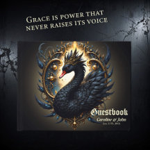 Cisne de Obsidiana de Silenciosa Gracia – Fantasía