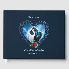 Libro De Visitas cisne negro y cisne blanco