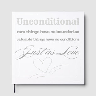 Libro De Visitas Cita de amor incondicional 