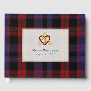 Libro De Visitas Clan Brown Cuadros Celtas Corazón Boda 2