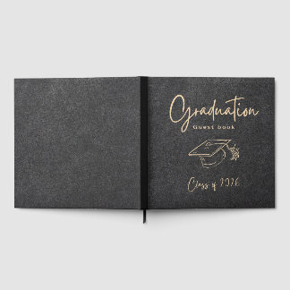 Libro De Visitas Clase de 2026 para fiesta de graduación