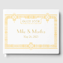 Clásico Invitado de Boda Art Déco Vintage Gatsby