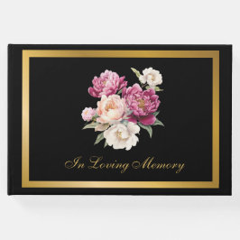 Libro De Visitas Clásico Memorial Funeral Condolour Guest Book