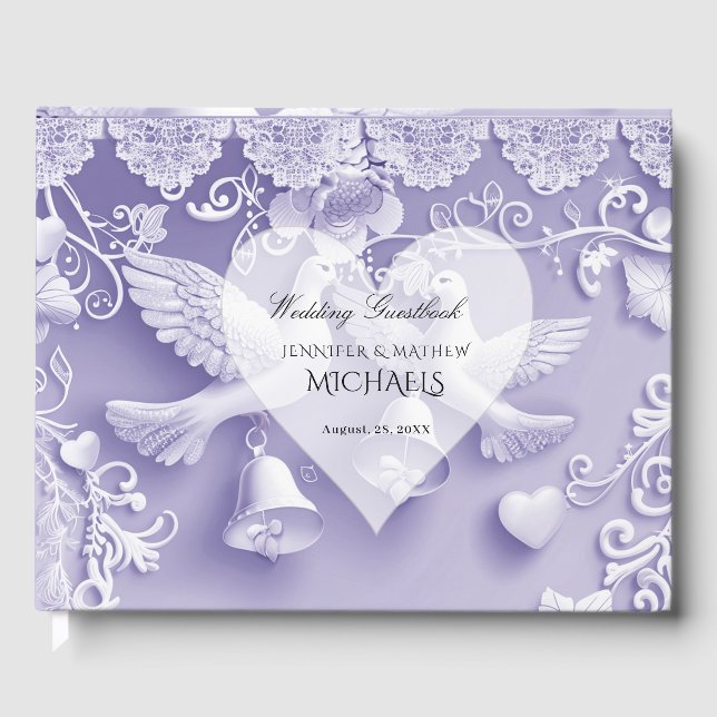 Libro De Visitas Clásico moderno (Anverso)