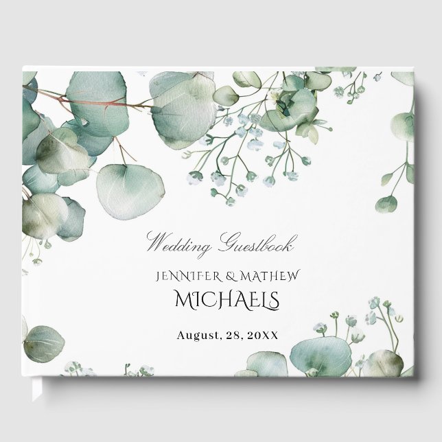 Libro De Visitas Clásico moderno (Anverso)