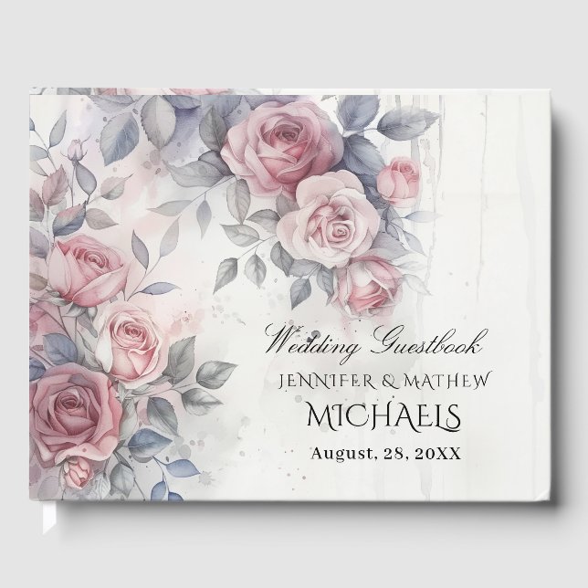 Libro De Visitas Clásico moderno (Anverso)