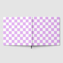 Classic light lavender checkerboard 