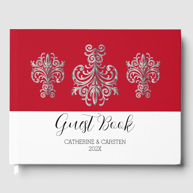 Libro De Visitas Classy Two Color (Anverso)