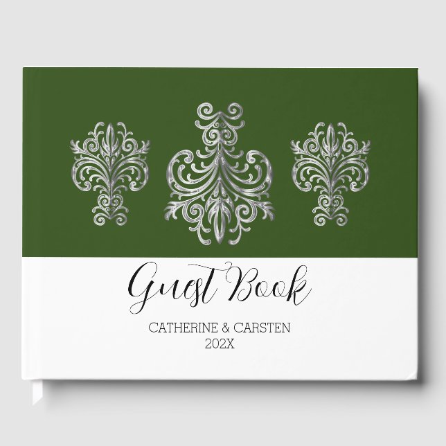 Libro De Visitas Classy Two Color (Anverso)