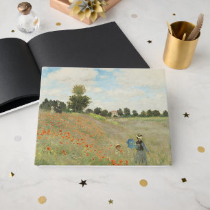 Libro De Visitas Claude Monet El campo de amapolas cerca de Argente