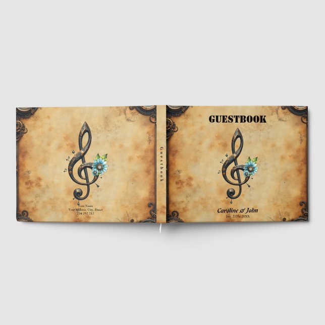 Libro De Visitas Clef mecánico (Lleno)