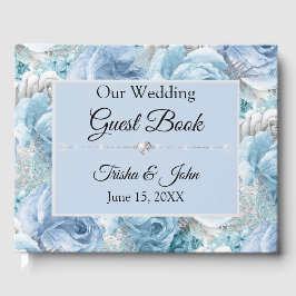 Libro De Visitas Colección de Bodas azules