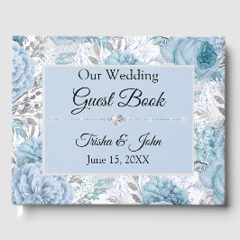 Libro De Visitas Colección de Bodas azules
