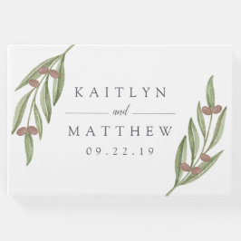 Libro De Visitas Colección de Bodas de bifurcación de aceitunas