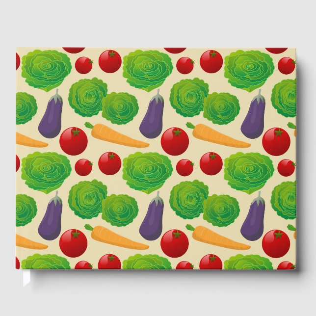 Libro De Visitas Coma tus vegetales (Anverso)