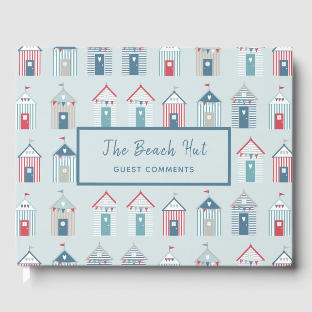 Libro De Visitas Comentarios de vacaciones de Beach House (Anverso)