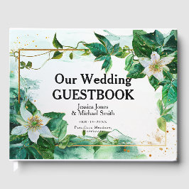 Libro De Visitas 💍 con foto Passiflora Serenity