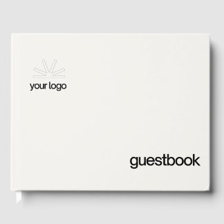 Libro de visitas con logotipo Hostales Información