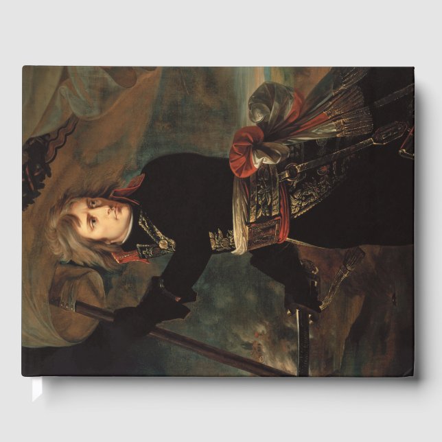 Libro De Visitas Concentración de Napoleón Bonaparte en la batalla  (Anverso)