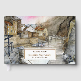 Libro De Visitas Condolence Staithes North Yorkshire England