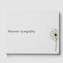 Conmemoración de simpatía minimalista