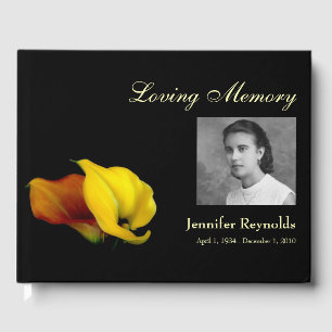 Libro de visitas conmemorativas o funerarias