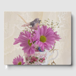 Libro De Visitas Copas De Té Y Daisias