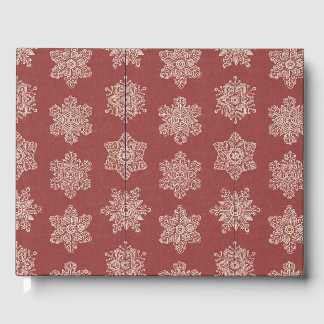 Libro De Visitas Copia de copos de nieve de invierno - Navidad sofi