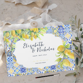Libro De Visitas Costa de Amalfi | Baldosas de Limón Mediterráneo