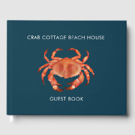 Libro De Visitas Crab Beach House Vacation Rental Guest Book