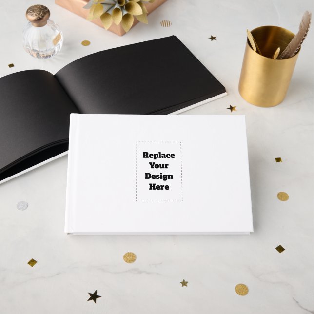 Libro De Visitas Crea tu propio blanco (Anverso Abierto)