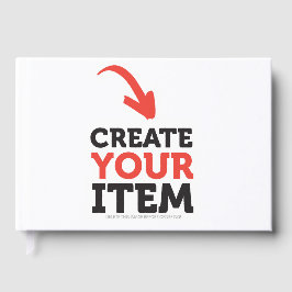 Libro De Visitas CREA-TU-PROPIO DIY Personalizado carga tu diseño
