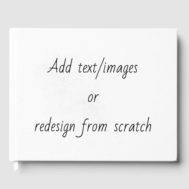 Libro De Visitas Create Your Own (Anverso)