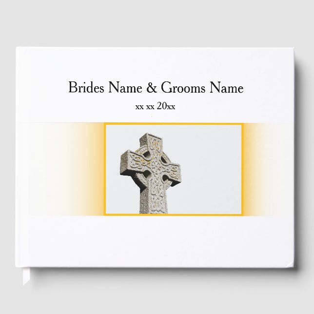 Libro De Visitas Cruz-Boda-Celta-Escocesa (Anverso)