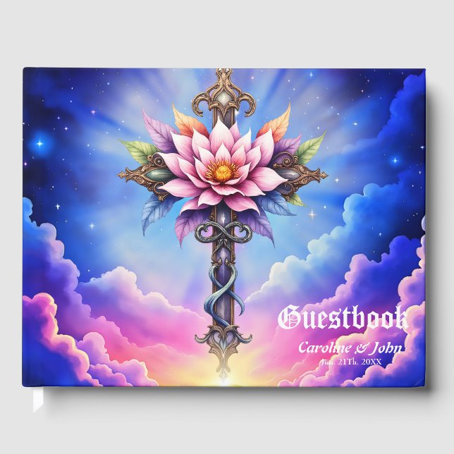 Libro De Visitas Cruz de Loto Celestial  (Anverso)