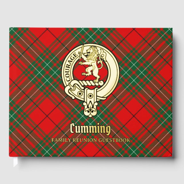 Libro De Visitas Cumming Family Reunion Guest Book (Anverso)