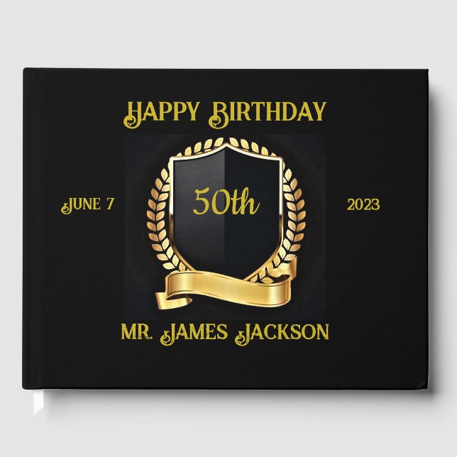 Libro De Visitas Cumpleaños (Anverso)