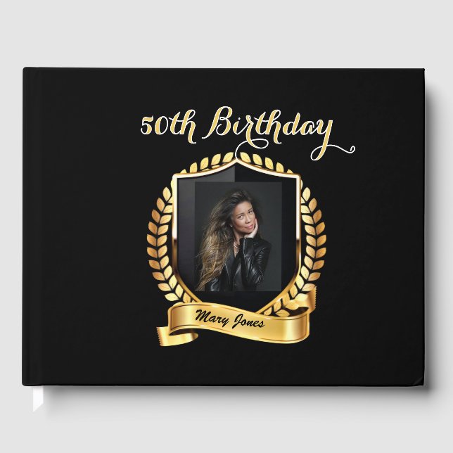 Libro De Visitas Cumpleaños (Anverso)