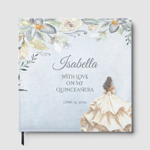 Libro De Visitas Cumpleaños 15 Quinceañera Elegante Personalizado