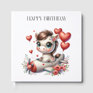 Libro De Visitas Cumpleaños de Pony Pilot