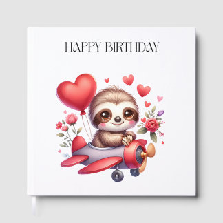 Libro De Visitas Cumpleaños Piloto Perezoso
