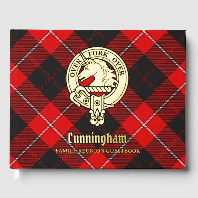 Libro De Visitas Cunningham Family Reunion (Anverso)
