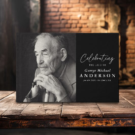 Libro De Visitas Custom Photo Funeral Sympathy