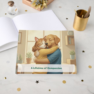 Libro De Visitas Custom Veterinary Retirement & Event Guest Book