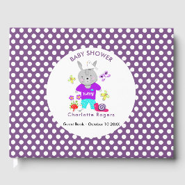 Libro De Visitas Cute Baby Toy Conejo Baby Shower
