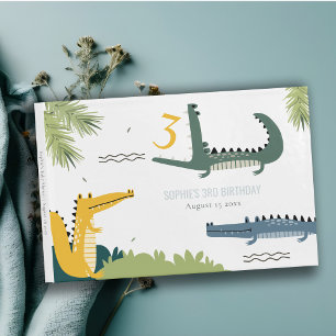 Libro De Visitas Cute Chomp Alligator Swamp Cualquier niño de edad